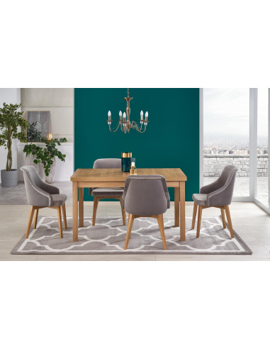 TIAGO_2 Stół Rozkładany Dąb Craft 140-220cm - Nowoczesność i Przestrzeń