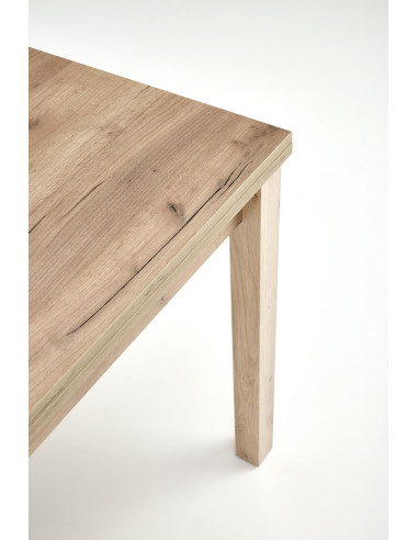 GRACJAN Stół Rozkładany Dąb Craft 80-160cm - Kompaktowy i Wielofunkcyjny