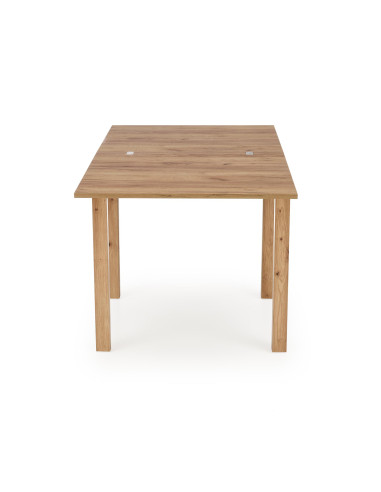 GRACJAN Stół Rozkładany Dąb Craft 80-160cm - Kompaktowy i Wielofunkcyjny