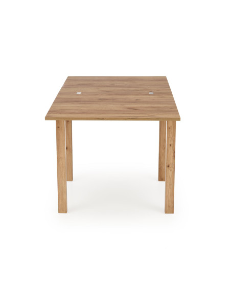 GRACJAN Stół Rozkładany Dąb Craft 80-160cm - Kompaktowy i Wielofunkcyjny