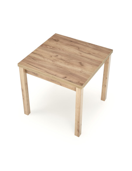 GRACJAN Stół Rozkładany Dąb Craft 80-160cm - Kompaktowy i Wielofunkcyjny