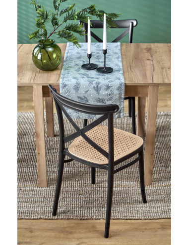 GRACJAN Stół Rozkładany Dąb Craft 80-160cm - Kompaktowy i Wielofunkcyjny