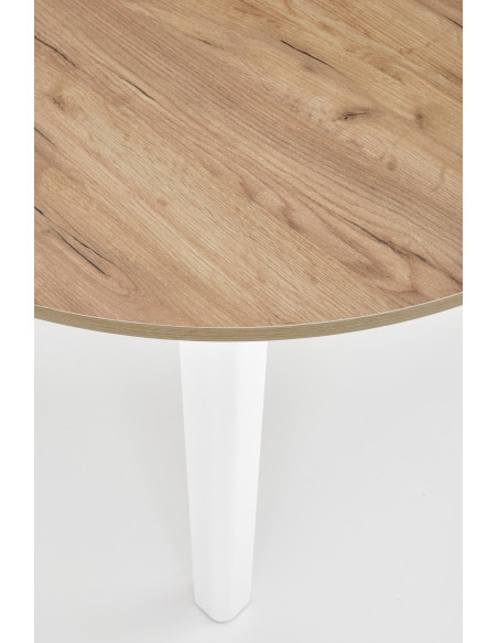 RINGO Stół Rozkładany Dąb Craft/Biały 102-142cm - Funkcjonalność i Styl
