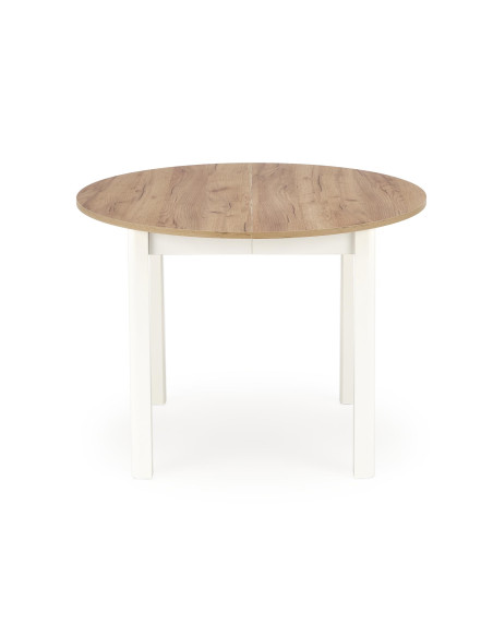 RINGO Stół Rozkładany Dąb Craft/Biały 102-142cm - Funkcjonalność i Styl