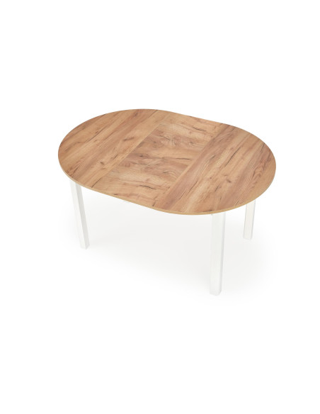 RINGO Stół Rozkładany Dąb Craft/Biały 102-142cm - Funkcjonalność i Styl