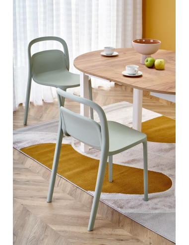 RINGO Stół Rozkładany Dąb Craft/Biały 102-142cm - Funkcjonalność i Styl