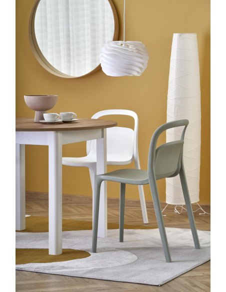 RINGO Stół Rozkładany Dąb Craft/Biały 102-142cm - Funkcjonalność i Styl