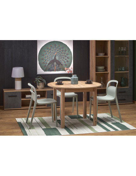 RINGO Stół Rozkładany Dąb Craft 102-142cm - Elegancja i Praktyczność