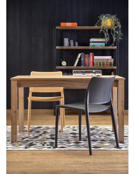 KSAWERY Stół do Salonu Jadalni Dąb Craft 120x68cm - Prostota i Styl