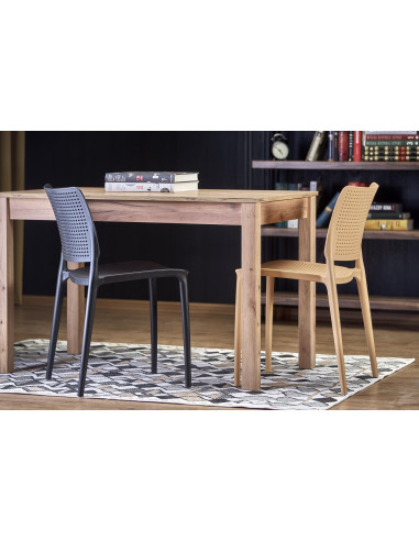 KSAWERY Stół do Salonu Jadalni Dąb Craft 120x68cm - Prostota i Styl