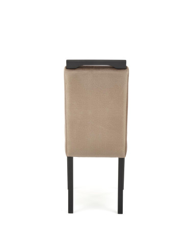 CLARION_2 Krzesło Czarne Monolith 09 42x58x97cm - Elegancja i Komfort