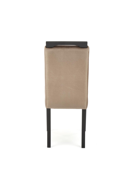 CLARION_2 Krzesło Czarne Monolith 09 42x58x97cm - Elegancja i Komfort