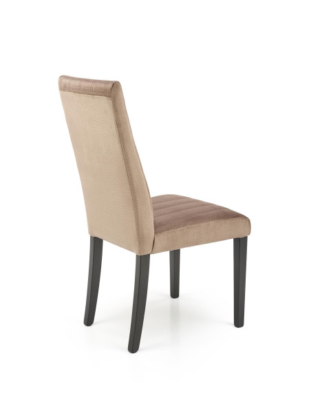 DIEGO_2 Krzesło Beżowe Velvet Monolith 09 47x59x99cm - Luksus i Wygoda