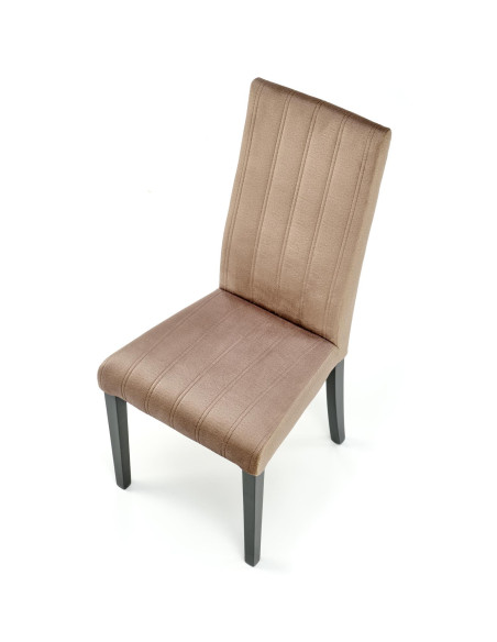 DIEGO_2 Krzesło Beżowe Velvet Monolith 09 47x59x99cm - Luksus i Wygoda