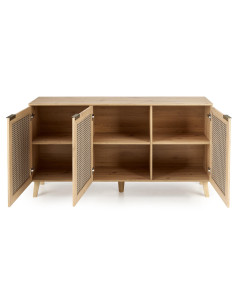 BORNEO KM-1 Komoda Dąb Artisan 160x40cm - Nowoczesność i Elegancja 2