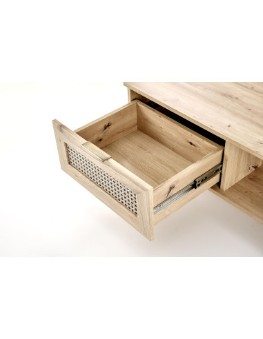 BORNEO Ława Dąb Artisan 120x60x41cm - Nowoczesny Design