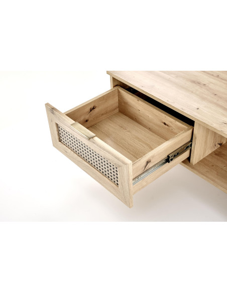 BORNEO Ława Dąb Artisan 120x60x41cm - Nowoczesny Design