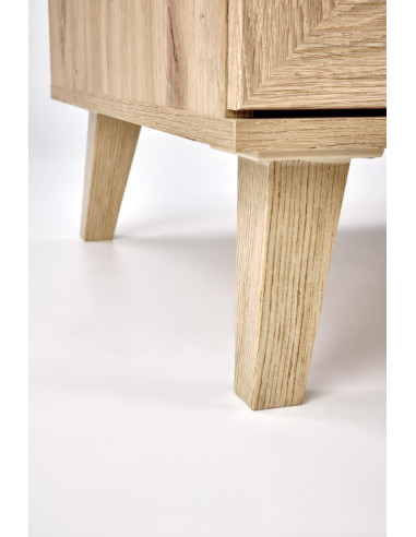 BORNEO Ława Dąb Artisan 120x60x41cm - Nowoczesny Design