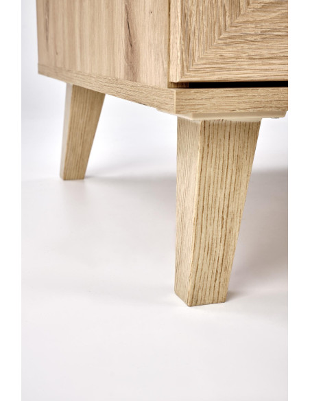 BORNEO Ława Dąb Artisan 120x60x41cm - Nowoczesny Design