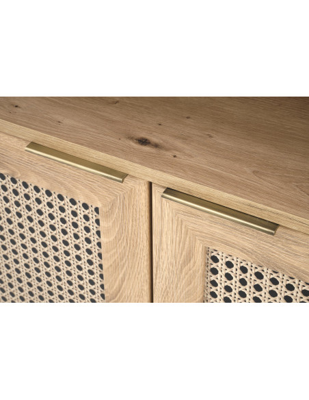 BORNEO REG-1 Regał Dąb Artisan 80x40x173cm - Praktyczność i Styl