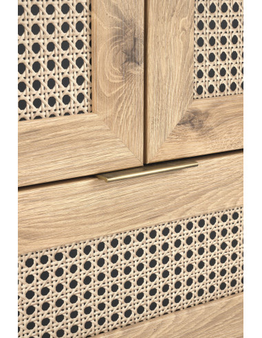 BORNEO Szafa Dąb Artisan 80x57x200cm - Przechowywanie z Klasą