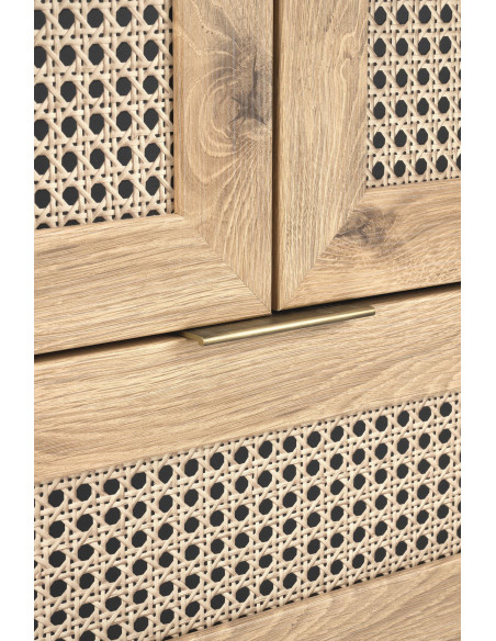 BORNEO Szafa Dąb Artisan 80x57x200cm - Przechowywanie z Klasą