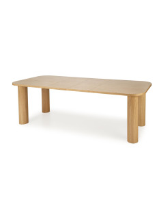 ELEFANTE Stół Rozkładany Dąb Naturalny 160-240x100cm - Przestrzeń i Design