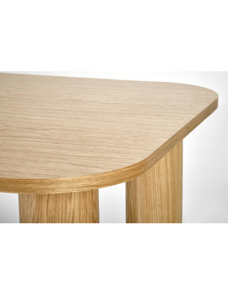 ELEFANTE Stół Rozkładany Dąb Naturalny 160-240x100cm - Przestrzeń i Design