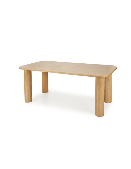 ELEFANTE Stół Rozkładany Dąb Naturalny 160-240x100cm - Przestrzeń i Design
