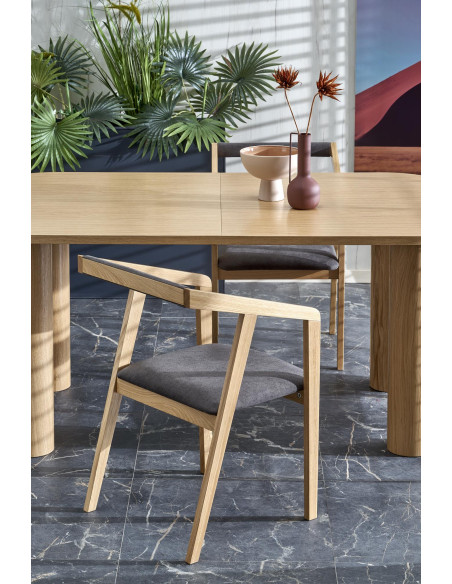 ELEFANTE Stół Rozkładany Dąb Naturalny 160-240x100cm - Przestrzeń i Design