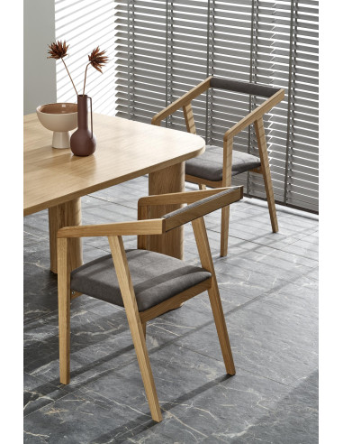 ELEFANTE Stół Rozkładany Dąb Naturalny 160-240x100cm - Przestrzeń i Design