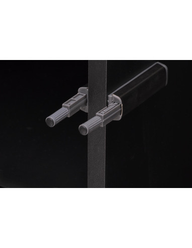 MURANO S-1 szafa dąb artisan/czarny (2p 1szt)