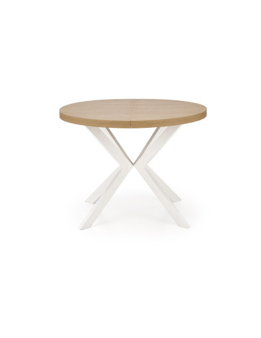 PERONI Stół Rozkładany Dąb Złoty Fi100-250cm - Elegancja i Praktyczność