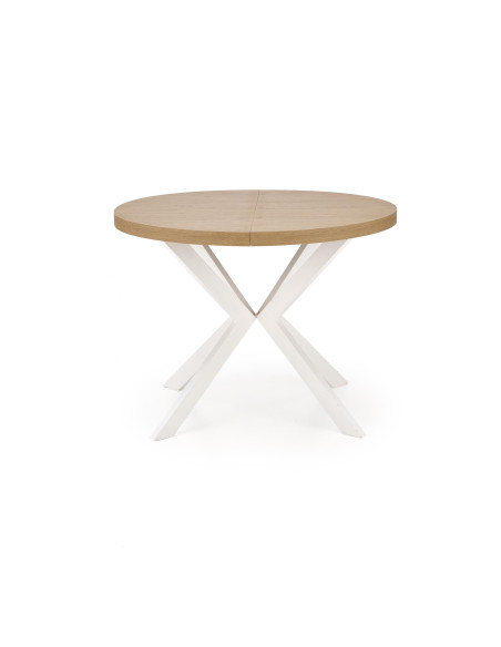 PERONI Stół Rozkładany Dąb Złoty Fi100-250cm - Elegancja i Praktyczność