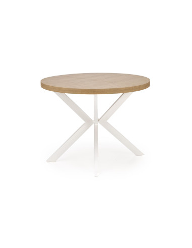 PERONI Stół Rozkładany Dąb Złoty Fi100-250cm - Elegancja i Praktyczność