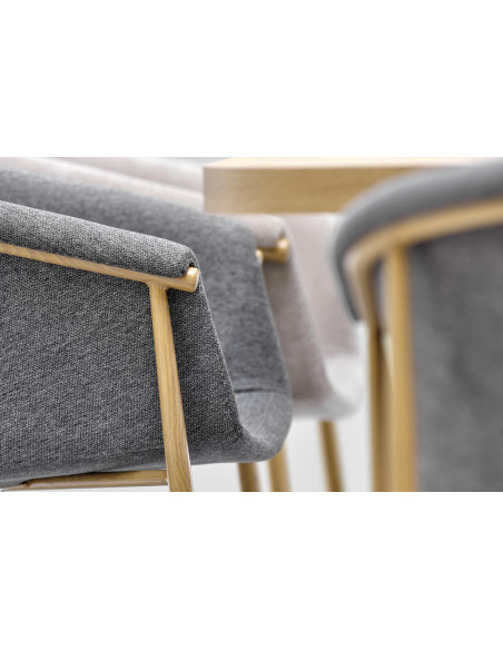 PERONI Stół Rozkładany Dąb Złoty Fi100-250cm - Elegancja i Praktyczność