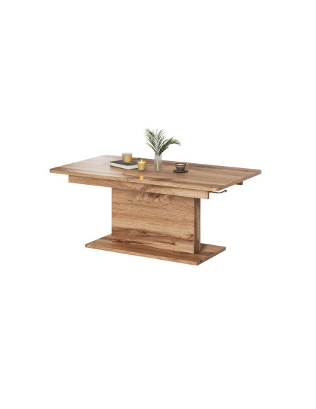 BUSETTI Ławostół Rozkładany Dąb Wotan 126-167cm - Praktyczność i Elegancja