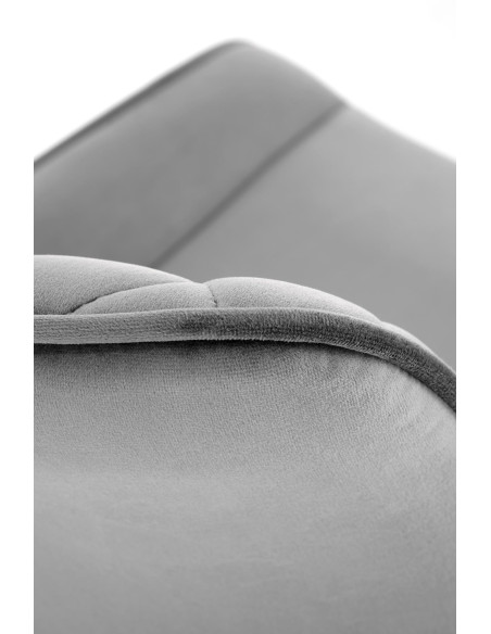 K520 Krzesło Obrotowe, Oparcie Popielate w Romby - Elegancja i Komfort