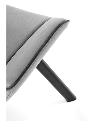 K520 Krzesło Obrotowe, Oparcie Popielate w Romby - Elegancja i Komfort