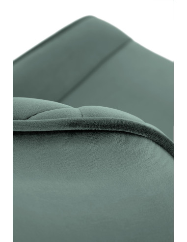 K520 Krzesło Obrotowe, C. Zielone Oparcie w Romby - Elegancja i Komfort