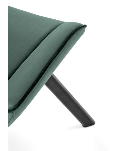 K520 Krzesło Obrotowe, C. Zielone Oparcie w Romby - Elegancja i Komfort