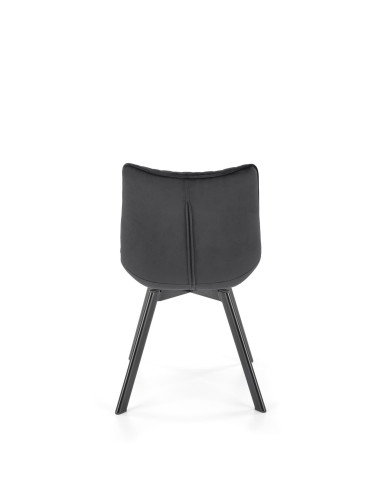 K520 Krzesło Obrotowe, Czarne Oparcie w Romby - Styl i Praktyczność