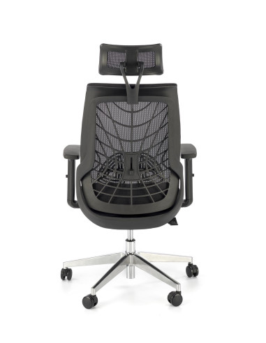 GERONIMO Fotel Synchroniczny Czarny - Nowoczesne Rozwiązania Ergonomiczne