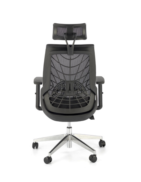 GERONIMO Fotel Synchroniczny Czarny - Nowoczesne Rozwiązania Ergonomiczne