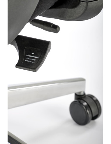 GERONIMO Fotel Synchroniczny Czarny - Nowoczesne Rozwiązania Ergonomiczne