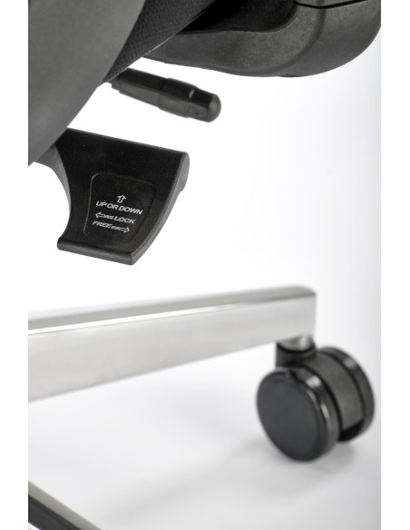 GERONIMO Fotel Synchroniczny Czarny - Nowoczesne Rozwiązania Ergonomiczne