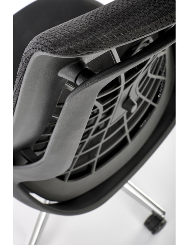 GERONIMO Fotel Synchroniczny Czarny - Nowoczesne Rozwiązania Ergonomiczne