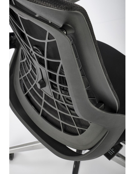 GERONIMO Fotel Synchroniczny Czarny - Nowoczesne Rozwiązania Ergonomiczne