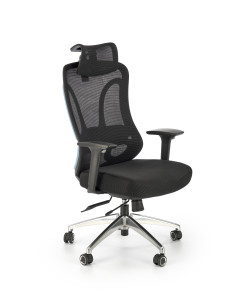 GILBERTO Fotel Synchroniczny Czarny - Funkcjonalność i Elegancja