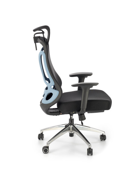 GILBERTO Fotel Synchroniczny Czarny - Funkcjonalność i Elegancja